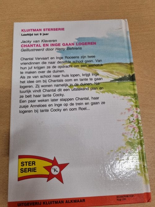 boek chantal en inge gaan logeren, Ophalen of Verzenden