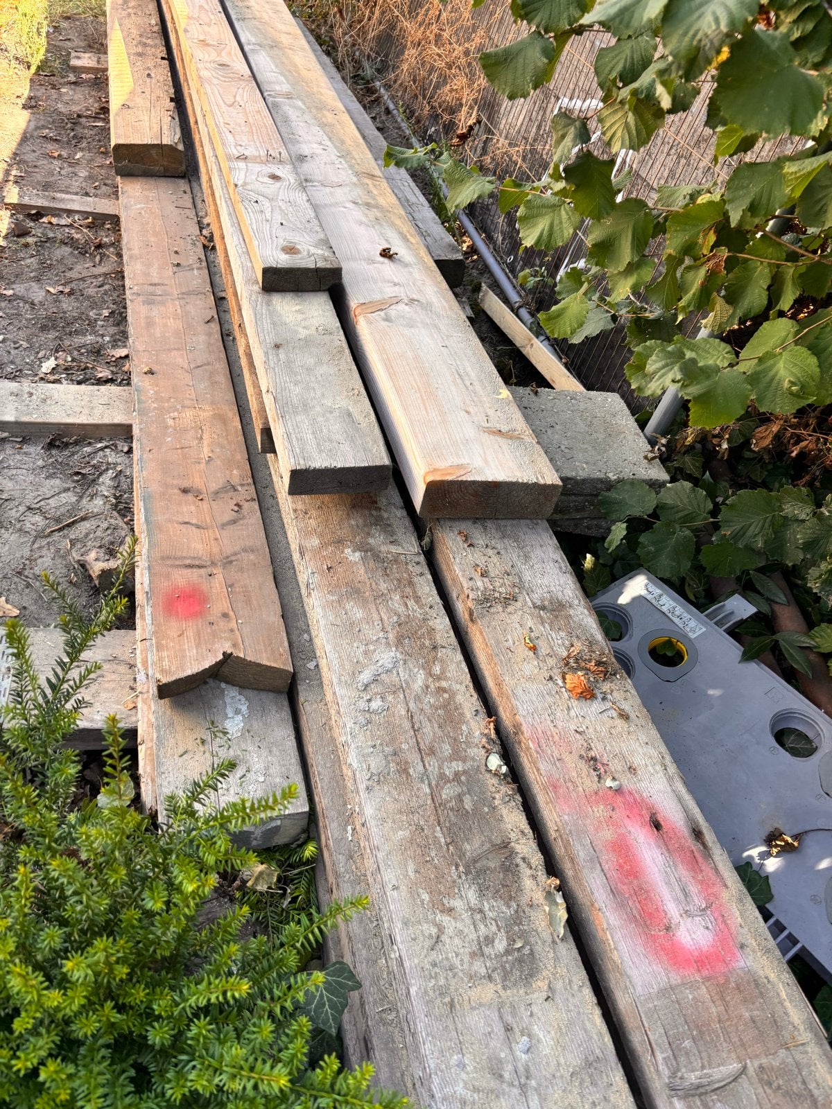 Balk hout 170x70mm, Ophalen, Gebruikt, Balk, Overige houtsoorten