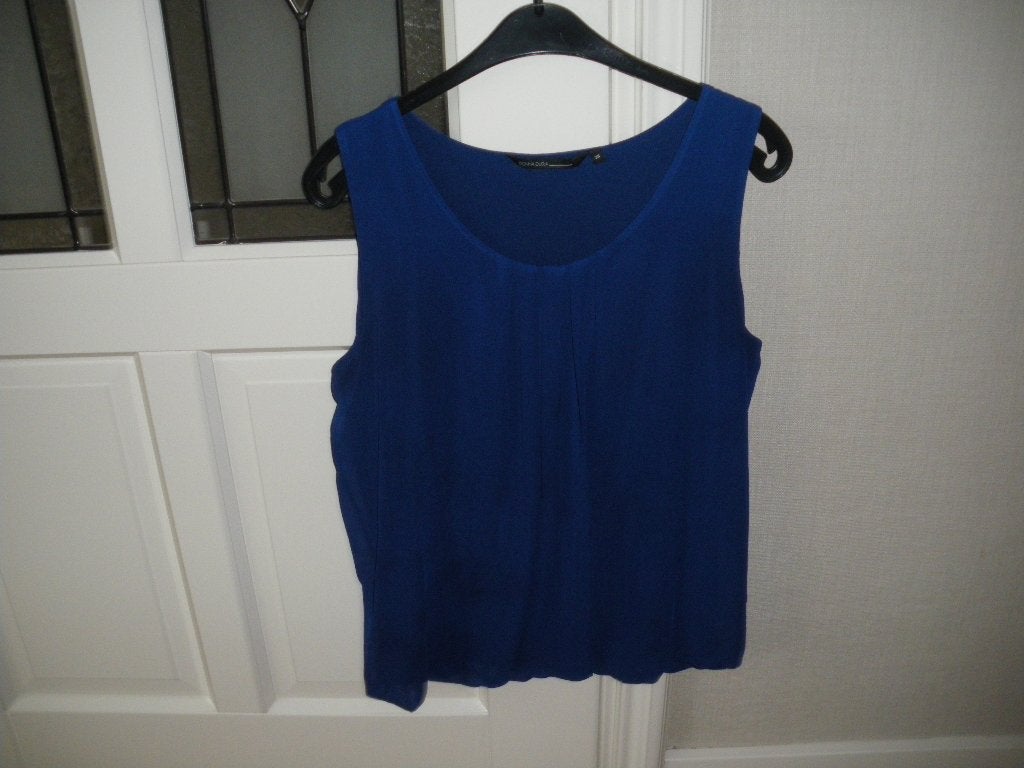 nieuw heel mooi blauw zomer topje maat 38 merk donna dura, Ophalen of Verzenden, Nieuw, Maat 38/40 (M), Blauw