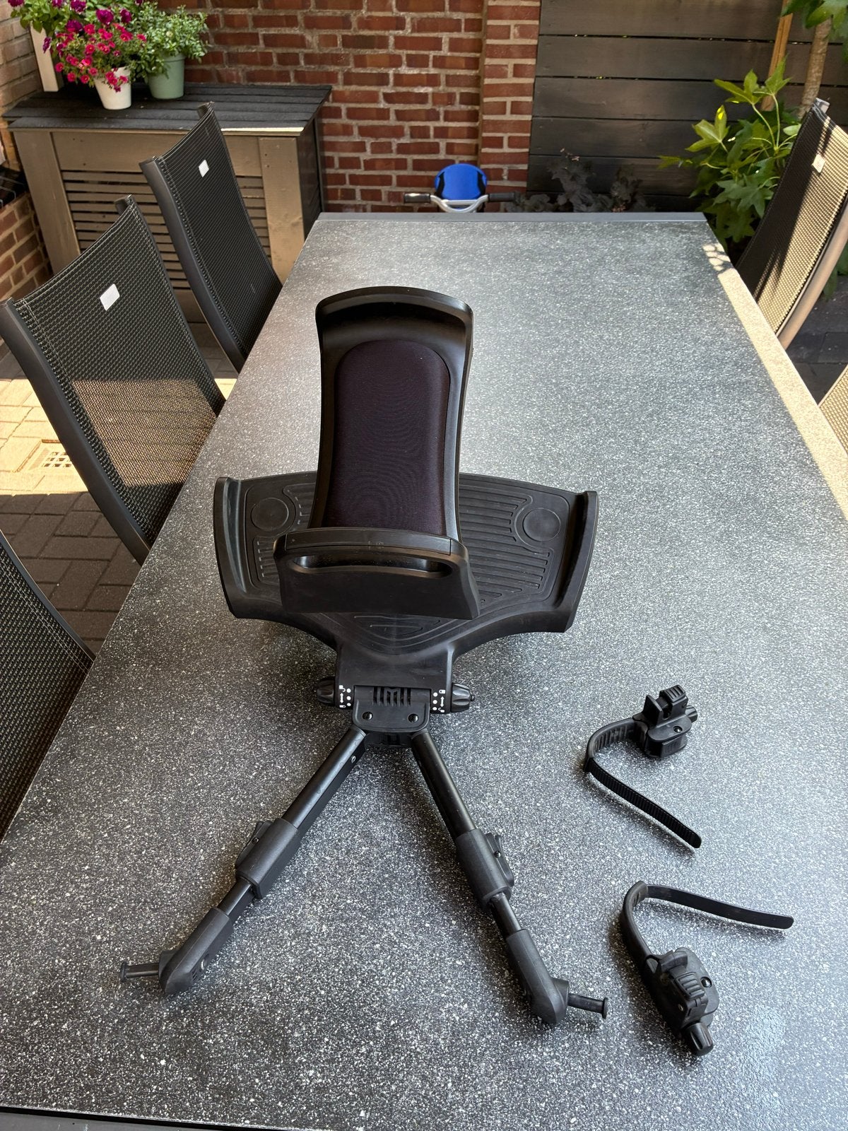 Meerijdplankje met zitje voor kinderwagen, Ophalen, Gebruikt, Overige merken