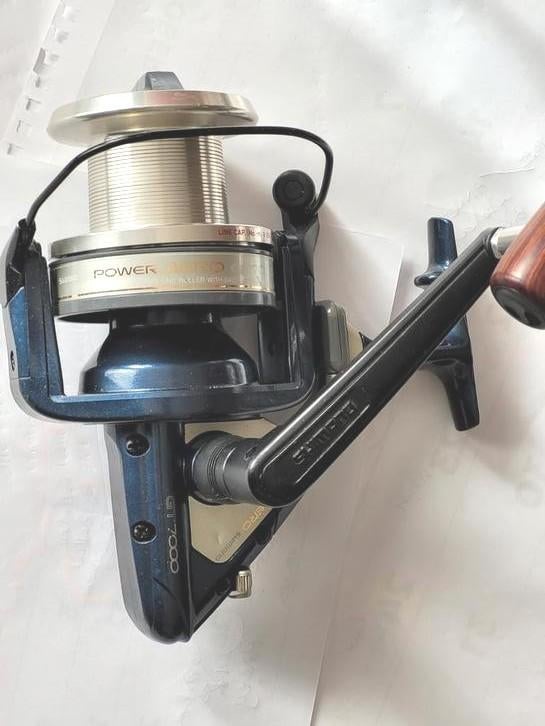 Shimano power aero gt 7000, Watersport en Boten, Ophalen of Verzenden, Zo goed als nieuw, Molen