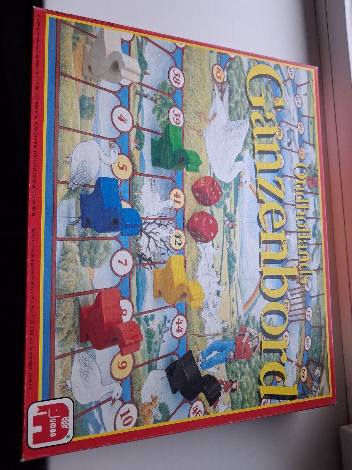 Ganzenbord spel van Jumbo - Klassiek bordspel, Drie of vier spelers, Ophalen of Verzenden, Gebruikt, Jumbo