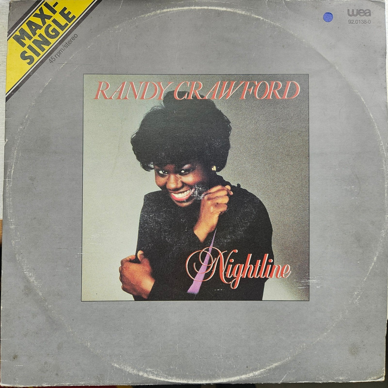 Randy Crawford - Nightline 12inch Maxisingle Soul Disco, Ophalen of Verzenden, 12 inch, Maxi-single