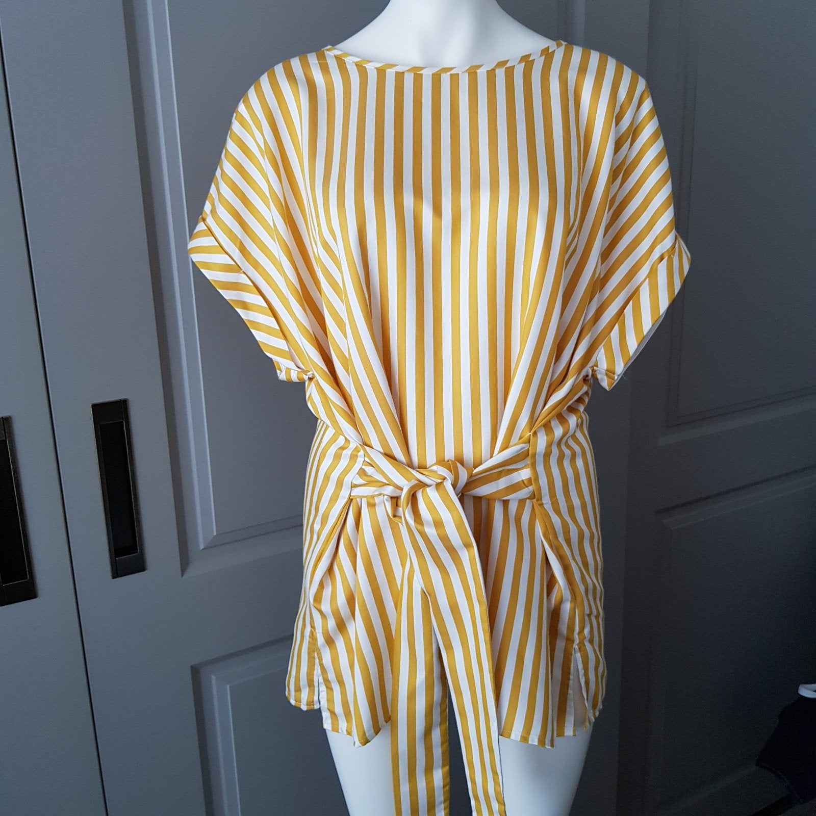nieuwe blouse tuniek XXL 2XL Soya Concept geel wit gestreept, Kleding | Dames, Soyaconcept, Geel, Maat 46/48 (XL) of groter, Nieuw