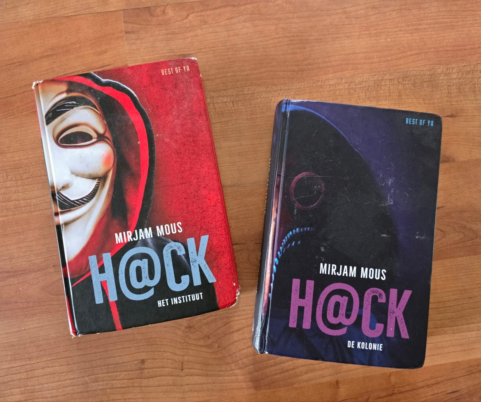 Mirjam Mous - Hack deel1+deel2, Ophalen of Verzenden, Gelezen, Mirjam Mous