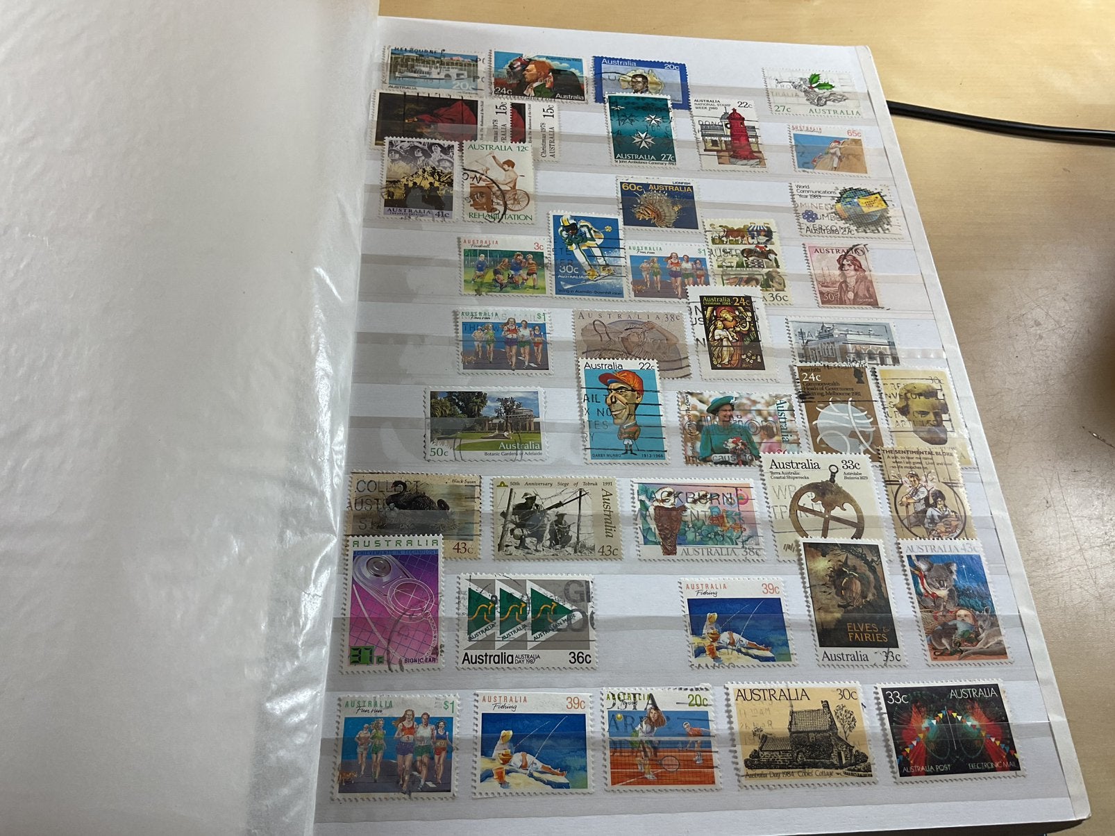 Dik stockboek Australie, Canada, India en meer, Ophalen of Verzenden, Buitenland