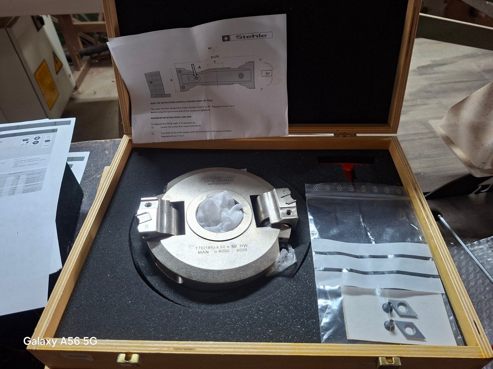 Freeskop zwenkfrees Merk stehle nieuw  ongebruikt, Ophalen of Verzenden, Nieuw