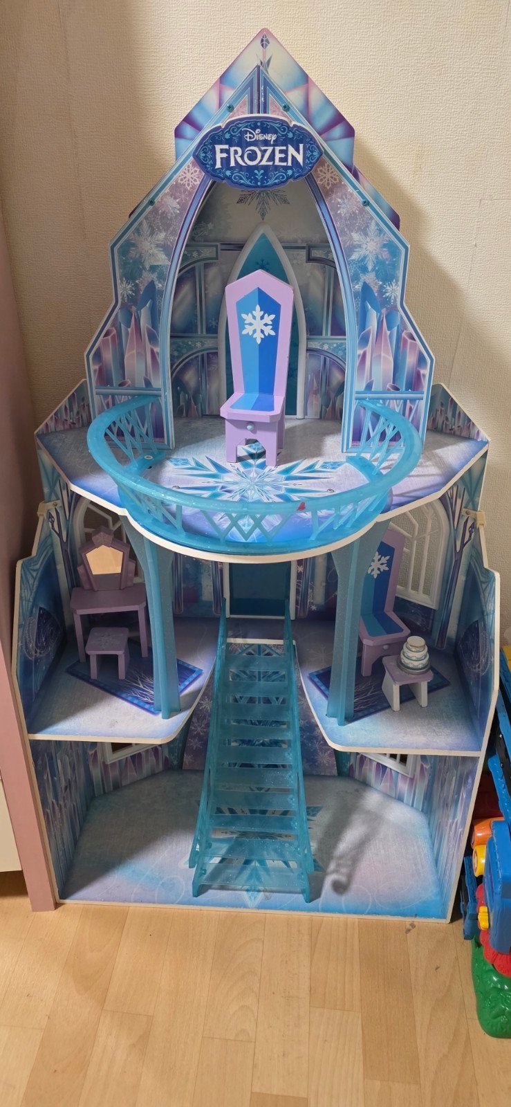 Frozen houten huis houtenspeelgoed, Ophalen