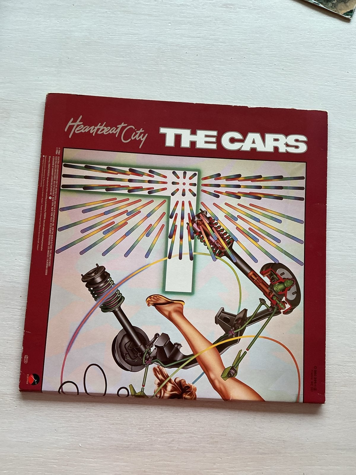 The Cars - Heartbeat City LP (Pop, New Wave), LP, Gebruikt, Pop, Ophalen of Verzenden