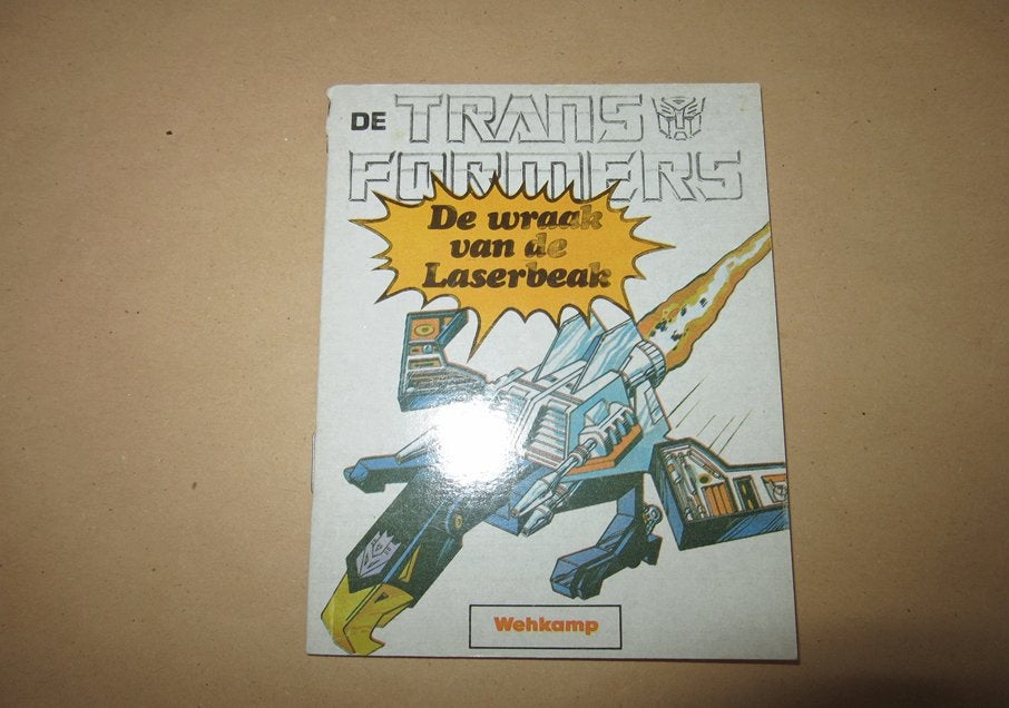 De Transformers boekje De wraak van de Laserbeak, Verzamelen, Transformers, G1, Verzenden, Gebruikt