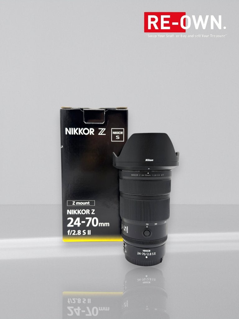 NIKON Z 24-70MM F/2.8 S II | NIEUWSTAAT | FILTER | GARANTIE