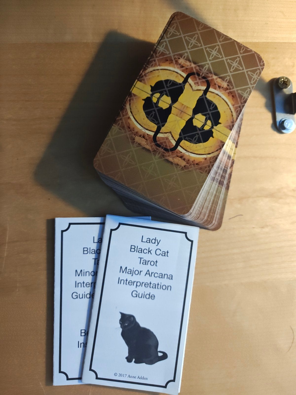 Lady Black Cat Tarot, Ophalen of Verzenden, Zo goed als nieuw, Tarot of Kaarten leggen, Overige typen