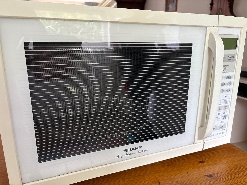Magnetron sharp R-971, Witgoed en Apparatuur, Magnetrons, Ophalen, Combimagnetron, Gebruikt, Hete lucht