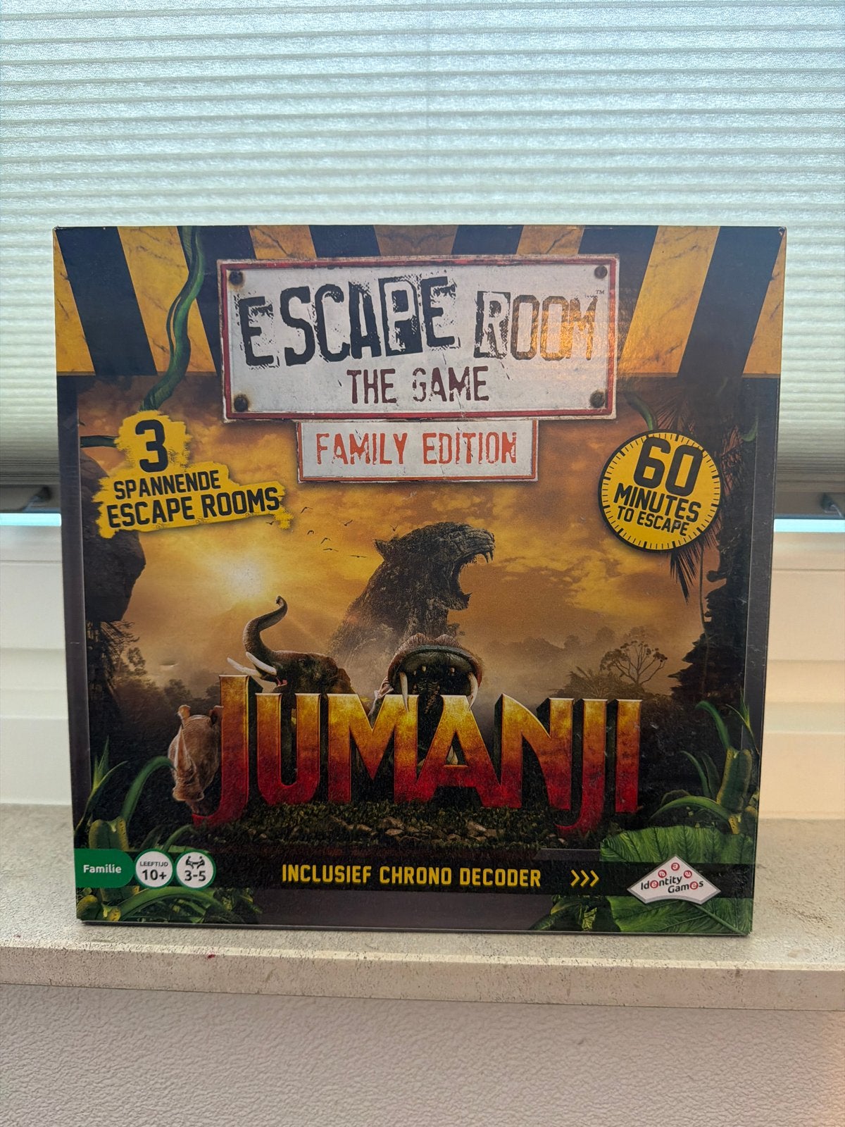 Escape Room The Game: Jumanji Family Edition, Drie of vier spelers, Ophalen of Verzenden, Zo goed als nieuw