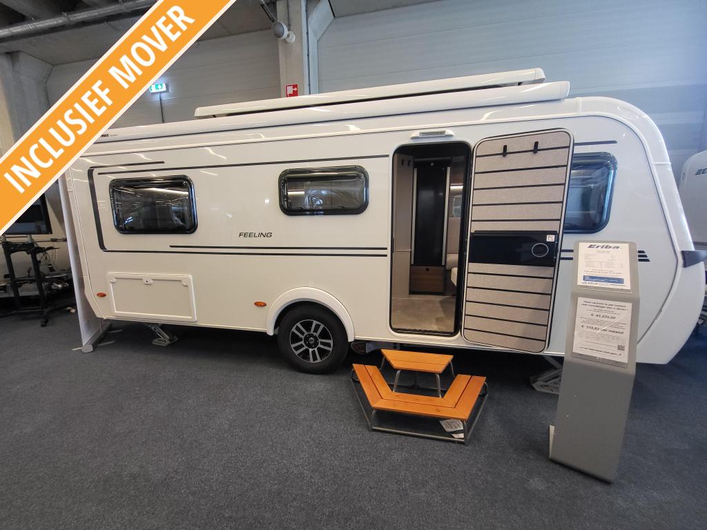 Eriba Feeling 442; super compleet, Overige typen, Standaardzit, Bedrijf, Tot en met 3