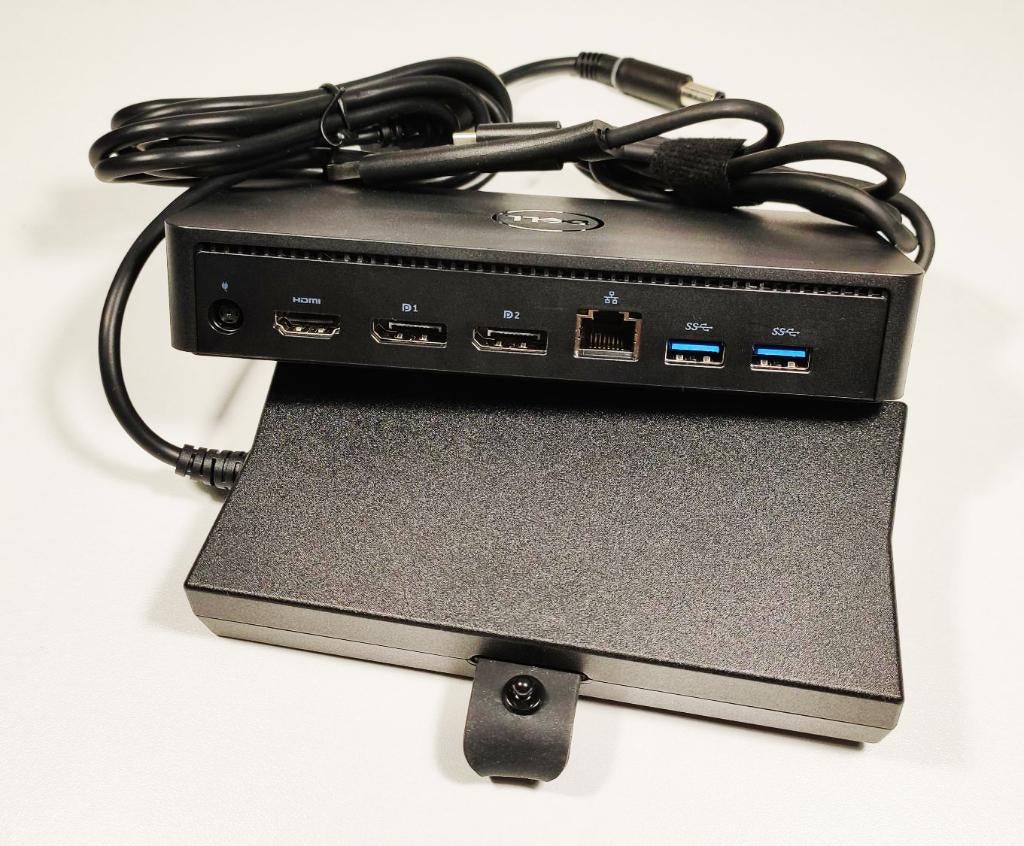 DELL D6000S Dockingstation met voeding, Ophalen of Verzenden, Zo goed als nieuw, Docking station, Dell