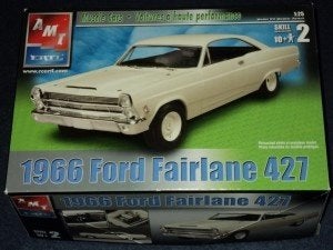 Bouwdoos 1966 Ford Fairlane 427 AMT, Overige merken, Auto, Groter dan 1:32, Nieuw