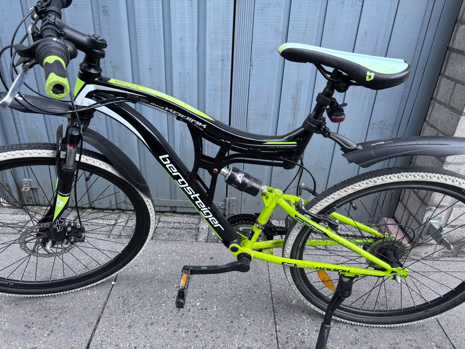 Bergsteiger Kodiak Mountainbike, Fietsen en Brommers, Fietsen | Mountainbikes en ATB, Zo goed als nieuw, Schijfrem, 53 tot 57 cm