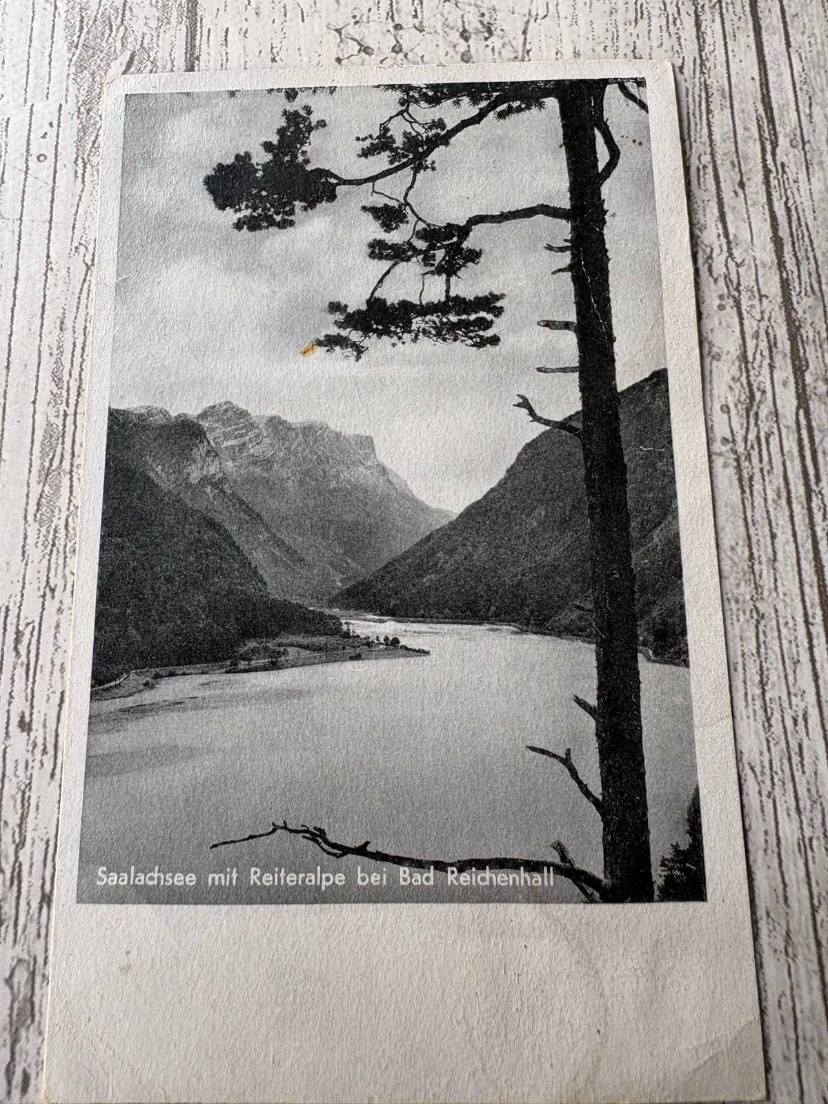 Saalachsee Reichenhall Duitsland 1945, Ophalen of Verzenden, 1940 tot 1960, Gelopen, Duitsland