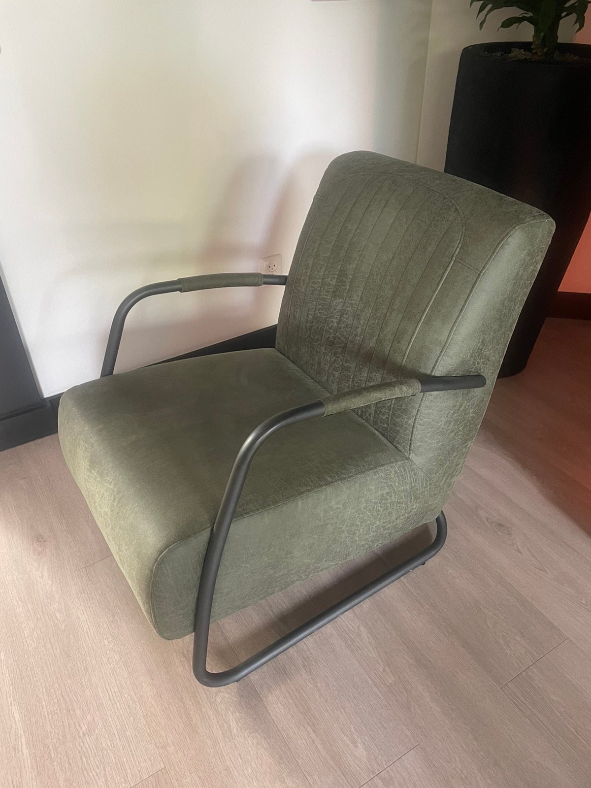 Fauteuils (stoel) groen, Ophalen, Zo goed als nieuw, 75 tot 100 cm, 50 tot 75 cm