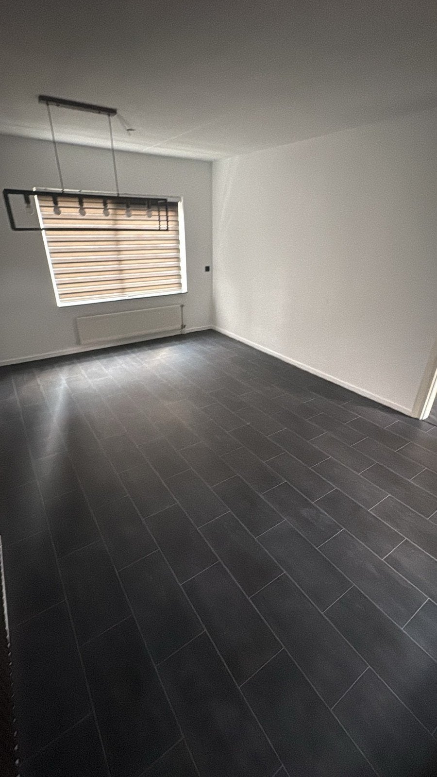 Vinyl vloer, donkergrijs, diverse maten ruim 35m2, Ophalen, Gebruikt, Grijs, Vinyl