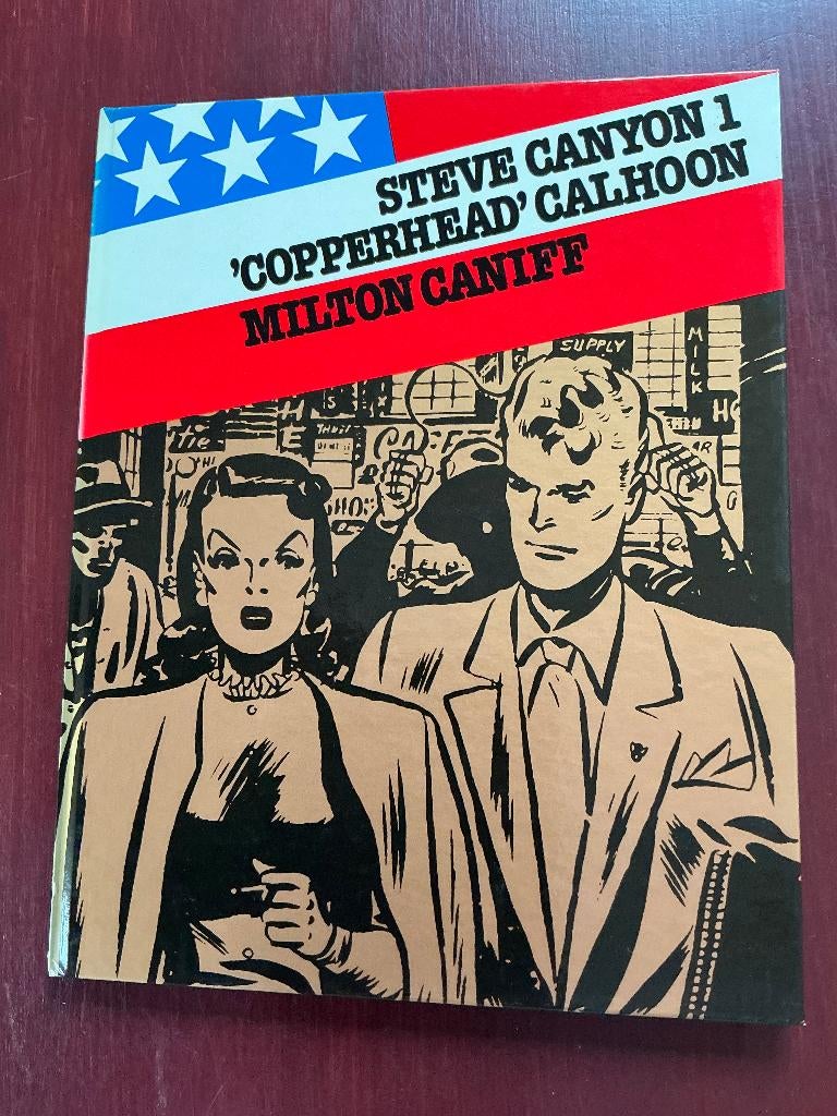 Steve Canyon, Eén stripboek, Ophalen of Verzenden, Gelezen