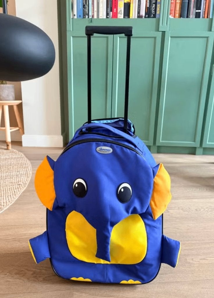 Sammies by Samsonite kinder trolley olifant, Ophalen, Wieltjes, Minder dan 50 cm, Zo goed als nieuw