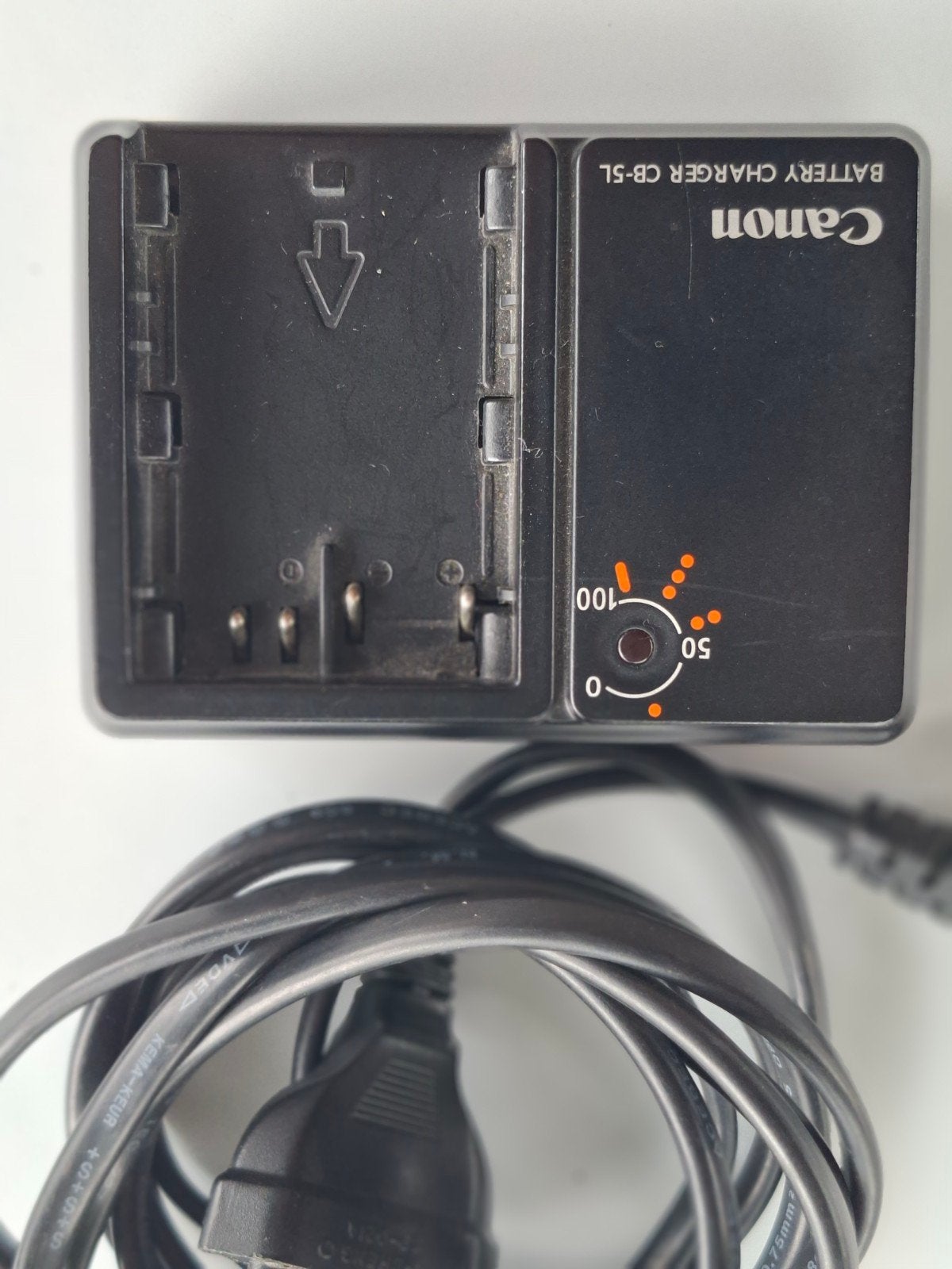 2x Canon Batterijlader CB-5L + Snoer - Prijs per stuk, Ophalen of Verzenden, Enkel, Overige merken