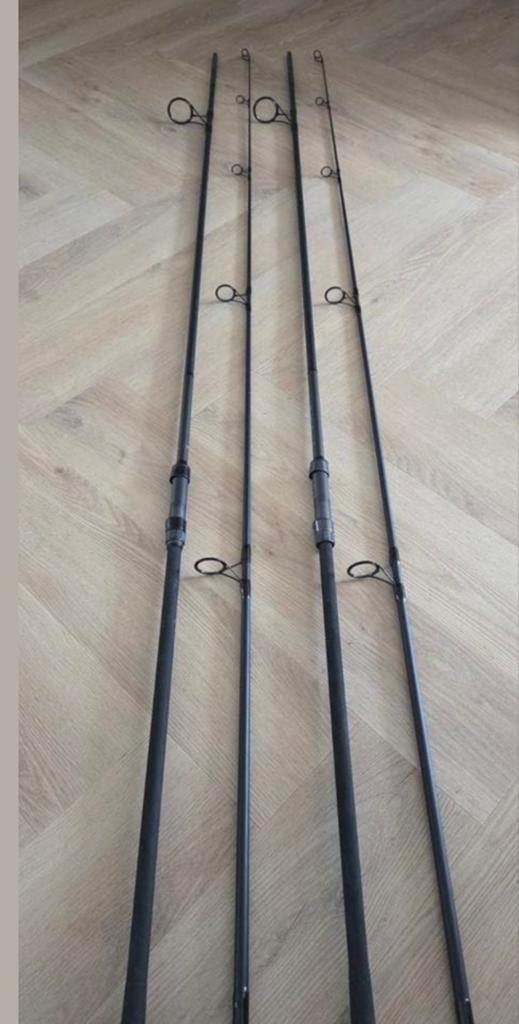 2x Greys GT2 50 Karper Hengels 12ft - 3lbs zgan!!, Watersport en Boten, Hengelsport | Karpervissen, Ophalen, Zo goed als nieuw
