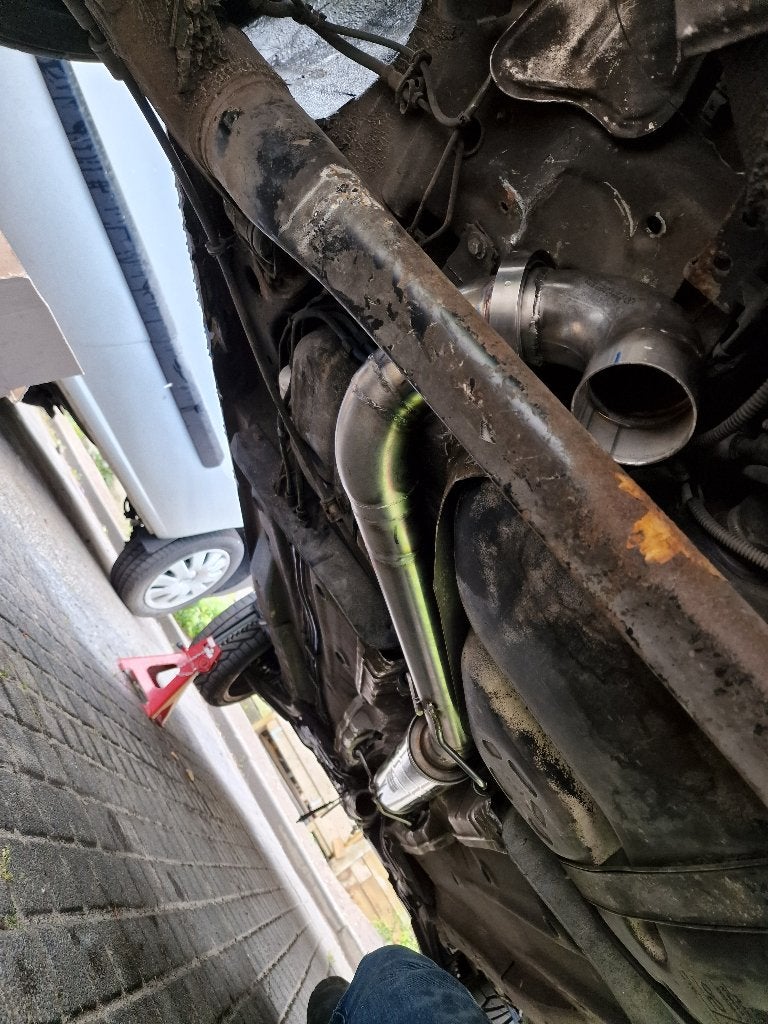 Opel Astra G OPC 3 inch RVS Flow Tru uitlaat, Ophalen of Verzenden, Gebruikt, Opel