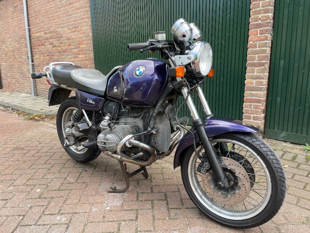 BMW R80R 1993, paars, Motoren, Cardan-aandrijving, 2 cilinders, Gebruikt, Particulier