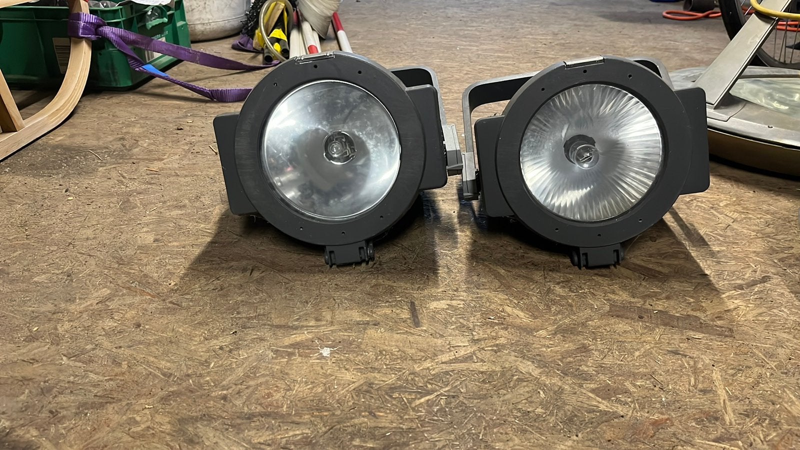 2 mooie podium lampen, Ophalen, Gebruikt