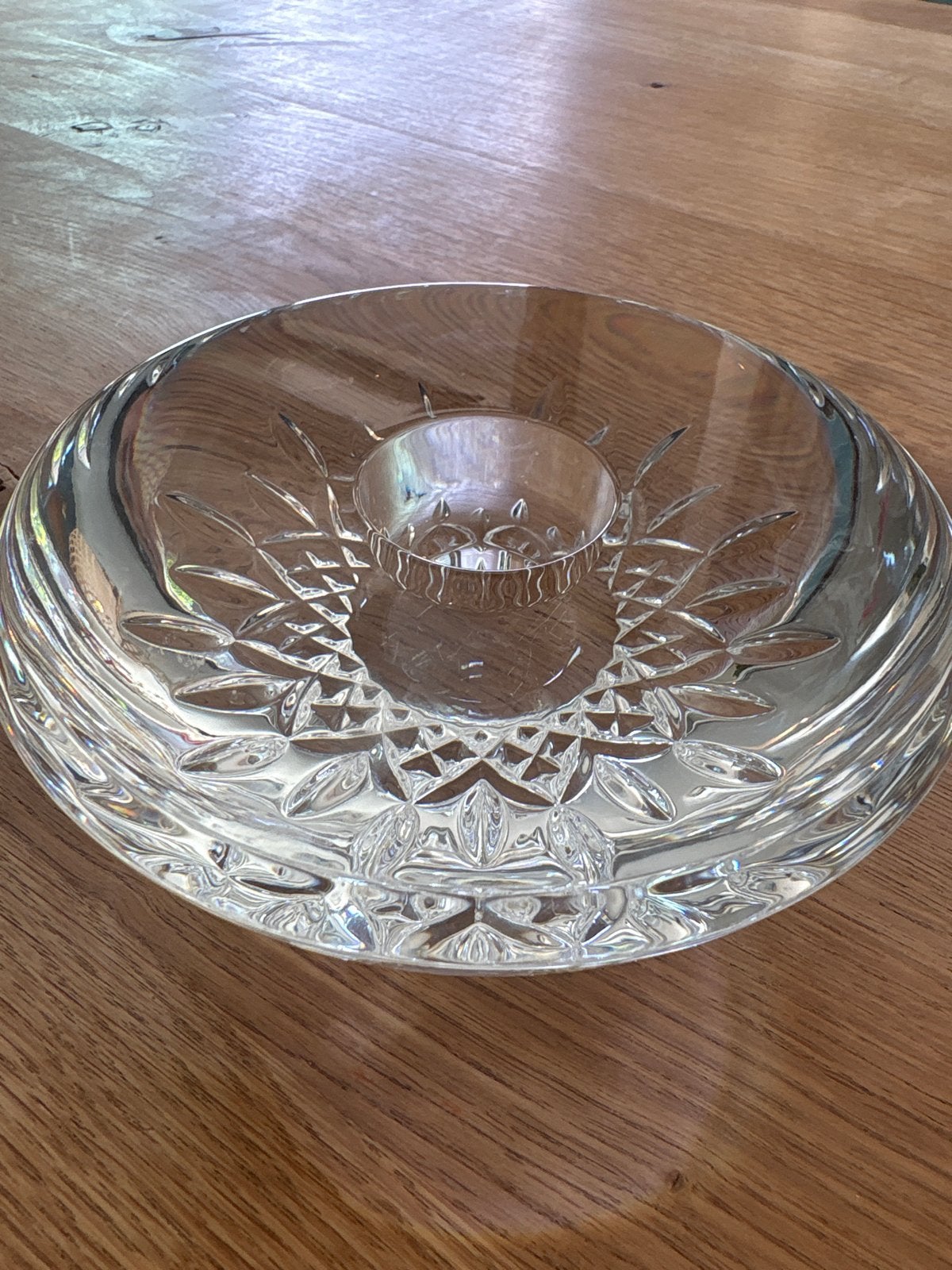 Waterford Kristallen Waxinelichthouder essence votive, Waxinelichthouder, Ophalen of Verzenden, Wit, Overige merken
