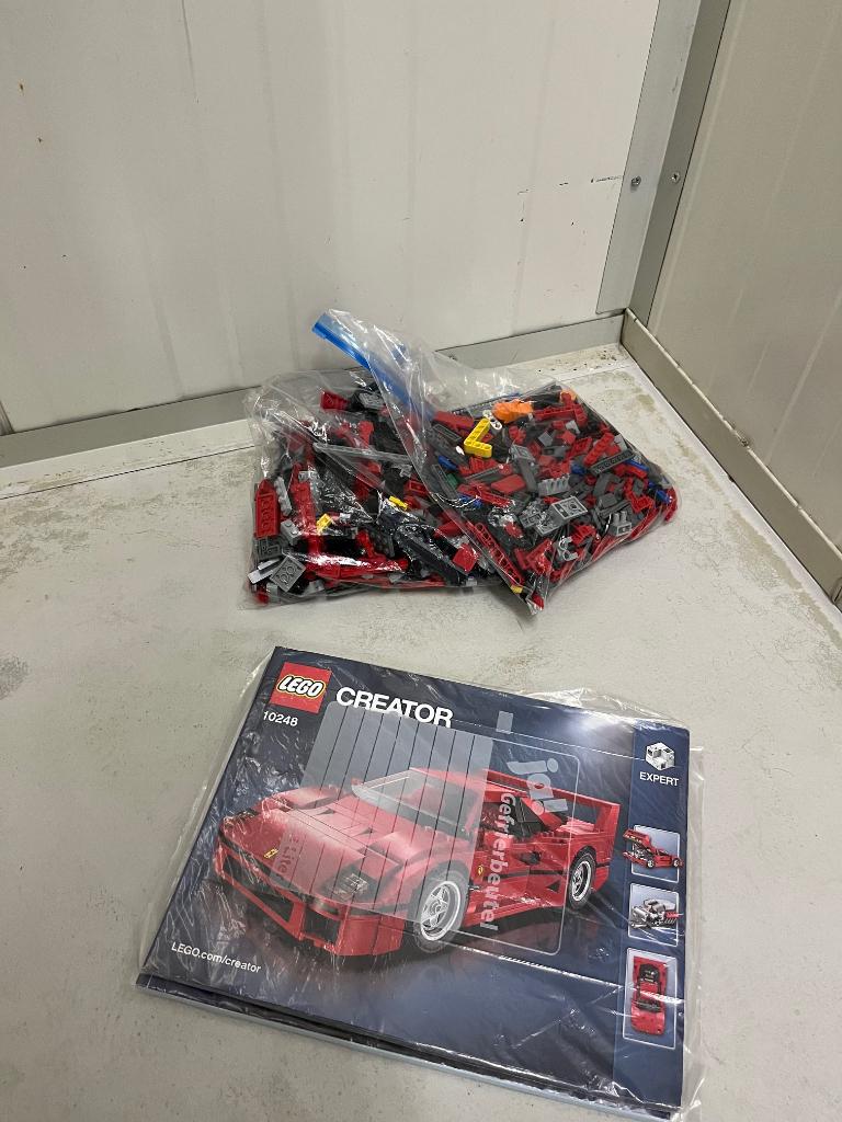 Lego Creator Expert - 10248 - Ferrari F40, Compleet, Lego, Lego.com/service, Ophalen of Verzenden
