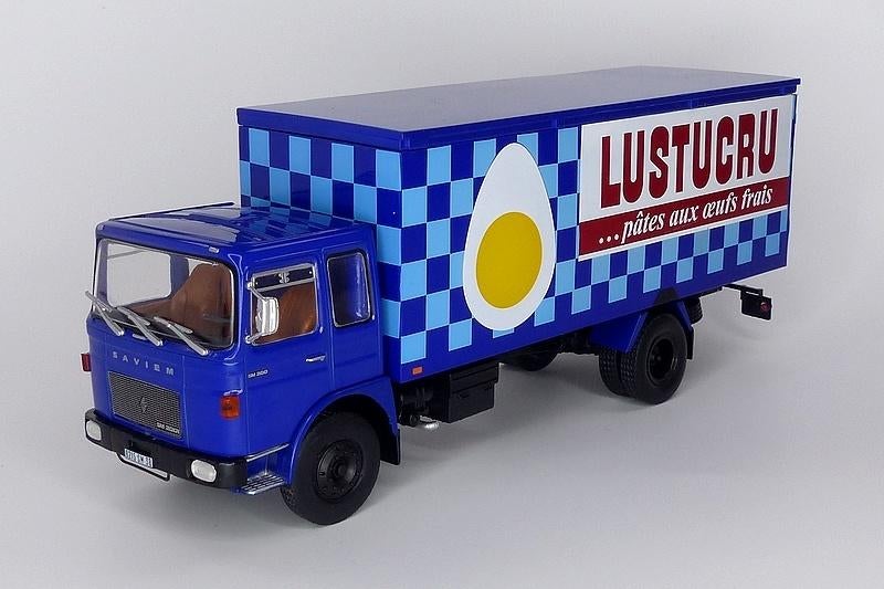 Saviem SM 200 Lustucru 1:43, Hobby en Vrije tijd, Modelauto's | 1:43, Ophalen of Verzenden, Nieuw, Auto, Overige merken
