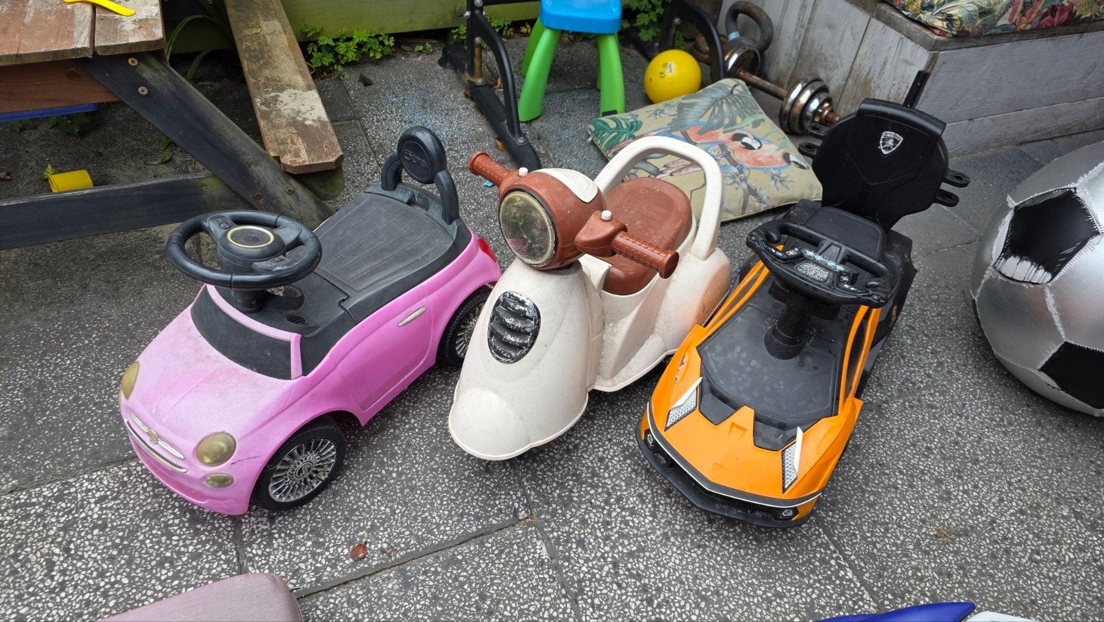Loopauto's en loopscooter voor kinderen, Ophalen of Verzenden, Gebruikt