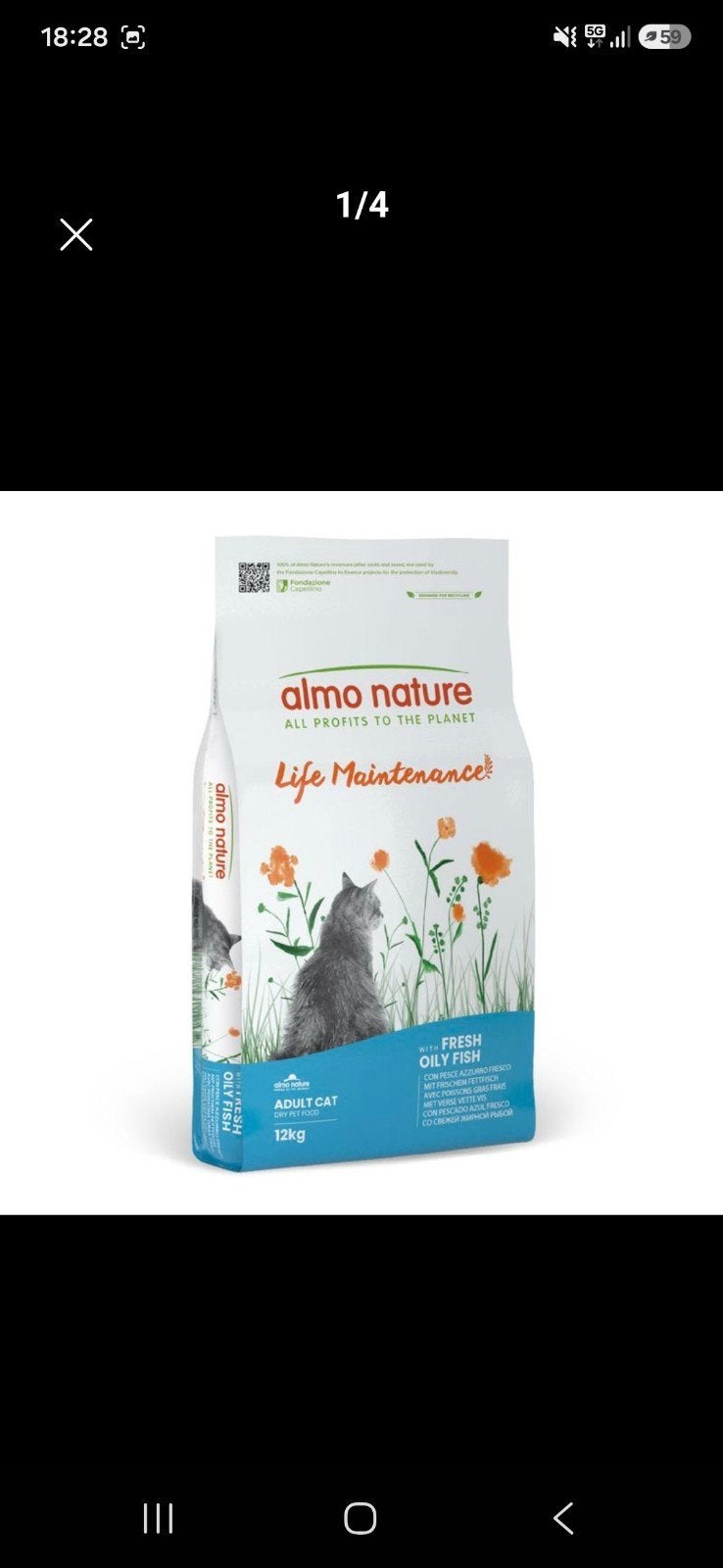 8kg almo nature vette vis kattenbrokken, Dieren en Toebehoren, Ophalen, Kat