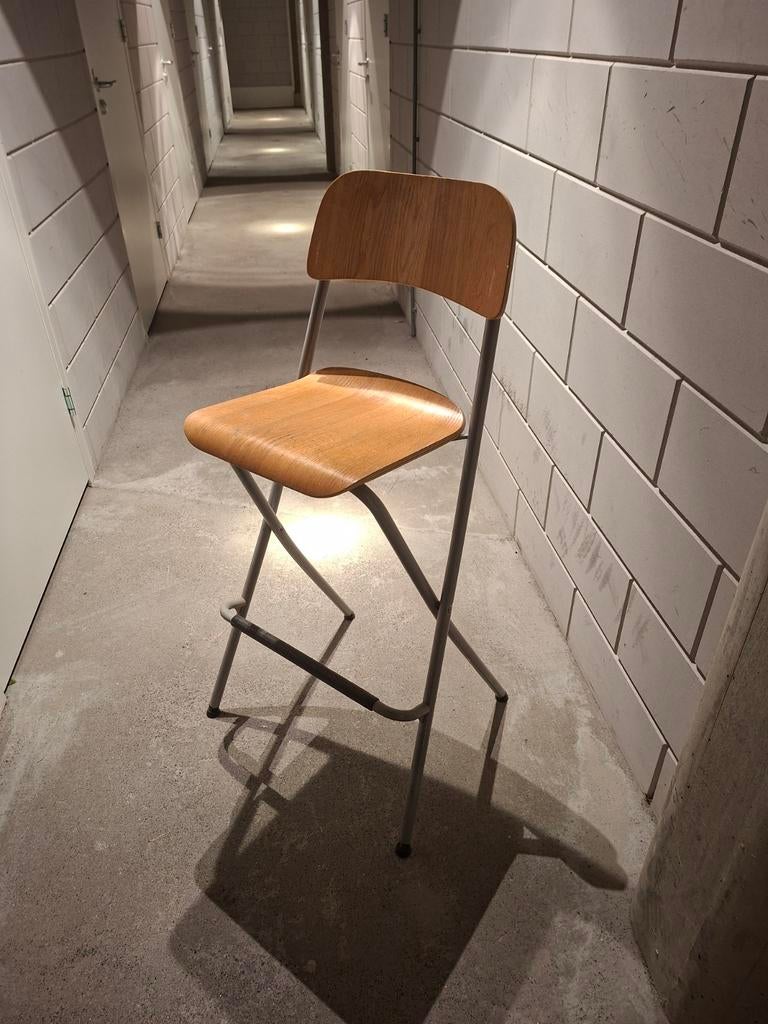 Ikea kruk, opklapbaar Franklin, Ophalen, Gebruikt, 60 tot 90 cm, 1 kruk
