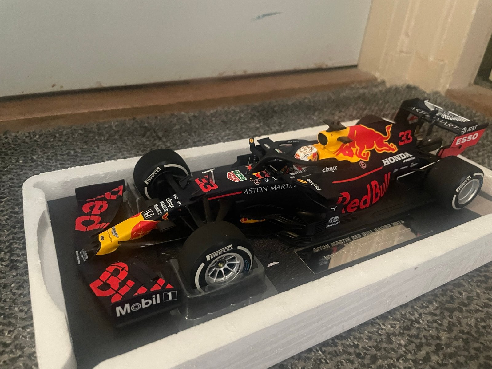 Max Verstappen RB16 70th Anniversary 2020 1:18 Nr.399/1000, Verzenden, Nieuw, Auto, MiniChamps