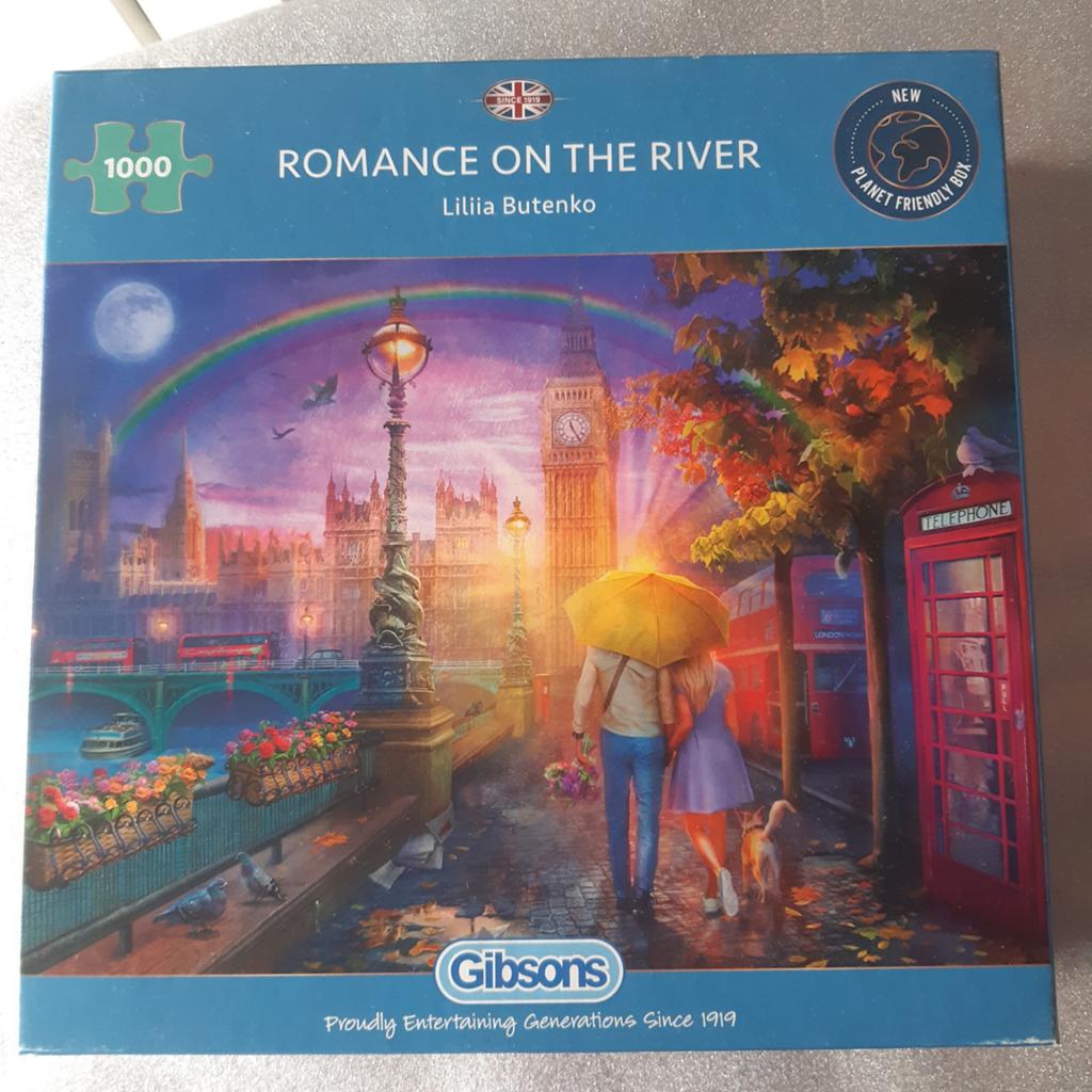 Gibsons Legpuzzel 1000 stukjes - Romance on the River, Ophalen