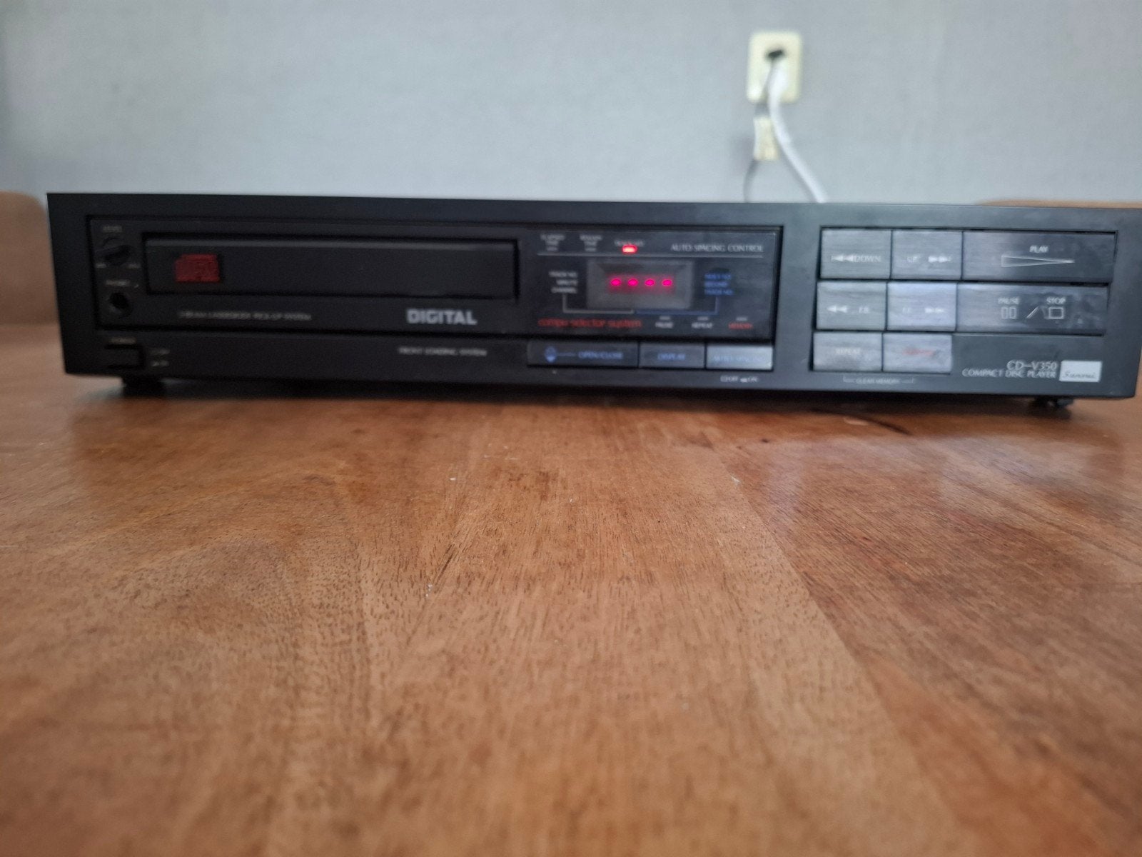 Vintage Sansui CD-V350 CD-speler (1986) – Getest & Werkend!, Ophalen, Gebruikt