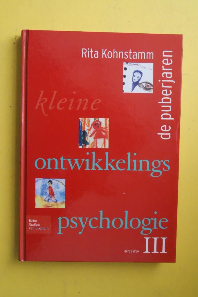 Rita Kohnstamm, DE PUBERJAREN ontwikkelingspsychologie III, Boeken, Ophalen of Verzenden, Nieuw, Ontwikkelingspsychologie