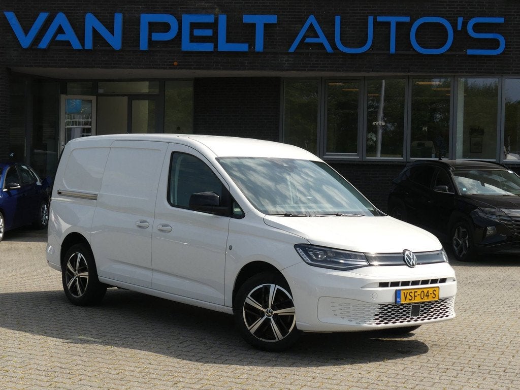 Volkswagen Caddy Cargo Maxi 2.0 TDI DSG Exclusive / Carplay, Auto's, Bestelauto's, Bedrijf, Te koop, ABS, Adaptive Cruise Control