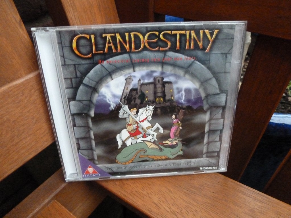 Clandestiny PC CD-ROM - Klassiek Avonturenspel, Avontuur en Actie, 1 speler, Ophalen of Verzenden, Zo goed als nieuw