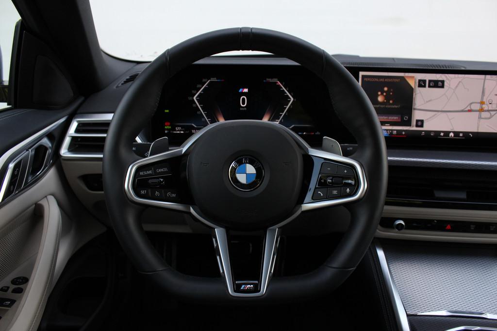 BMW 4 Serie Cabrio 420i High Executive M Sport Automaat / Tr, Automaat, 1998 cc, Gebruikt, Zwart