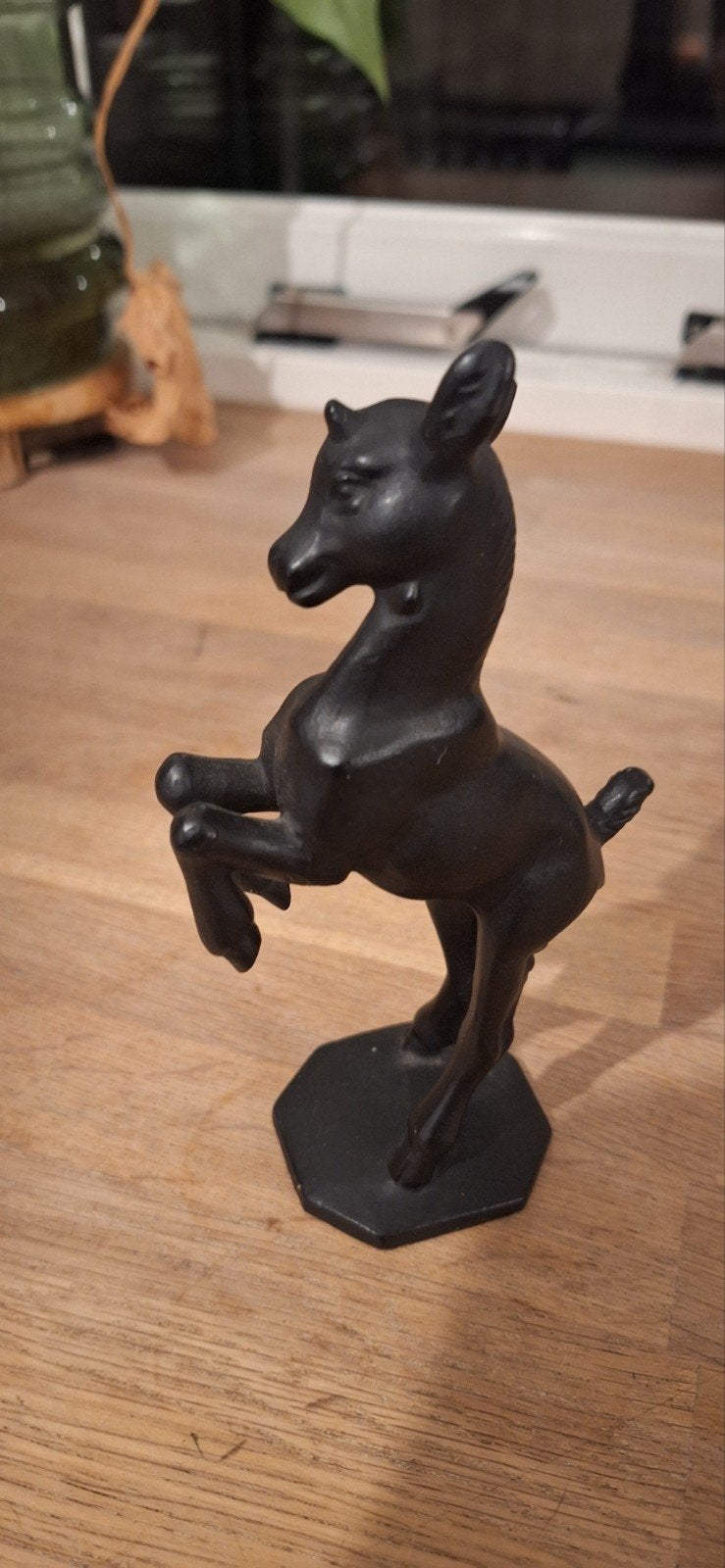 Art Deco  beeldje van Buderus Kunstguss, Minder dan 20 cm, Art deco, Ophalen of Verzenden, Zoogdier