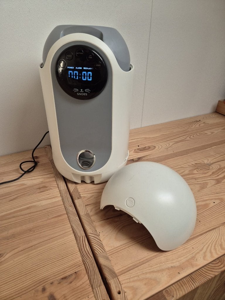 Automatische voerbak / voerautomaat voor huisdieren, Dieren en Toebehoren, Ophalen, Automatisch, Gebruikt