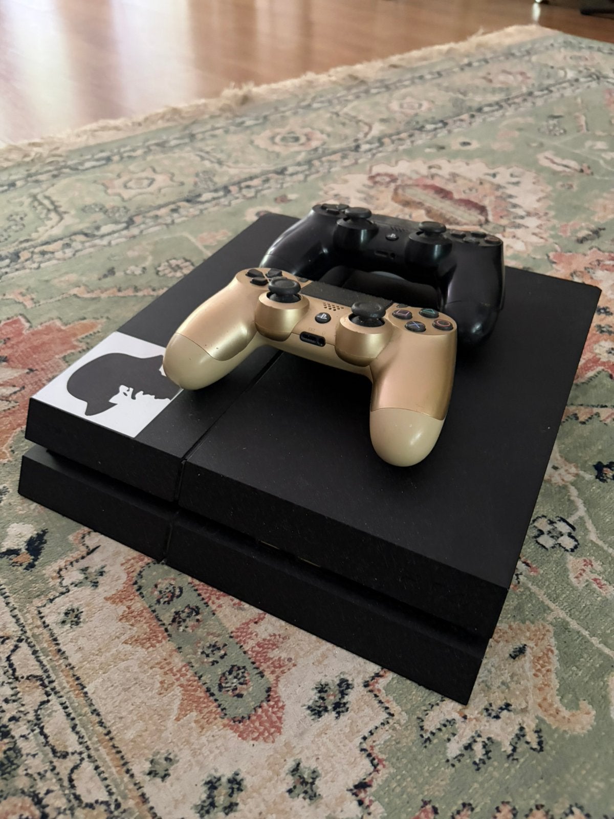 Playstation 4 + 2 controllers & games, Spelcomputers en Games, Spelcomputers | Sony PlayStation 4, Ophalen, Zo goed als nieuw