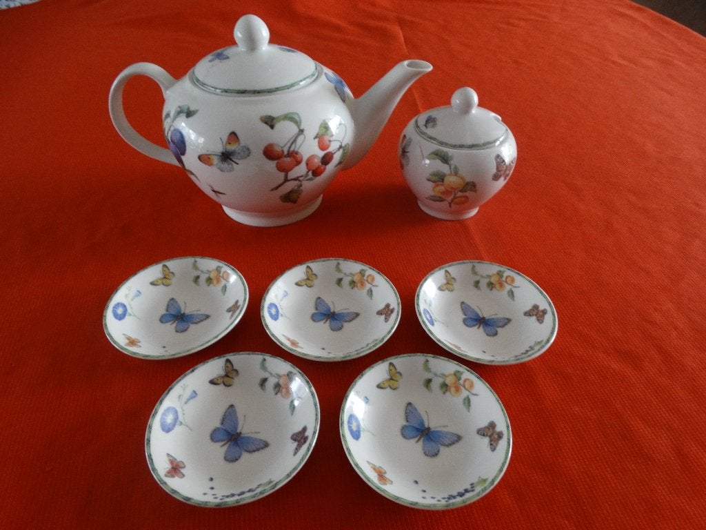 Janneke Brinkman Theepot, theetips en suikerpot, Overige typen, Ophalen of Verzenden, Zo goed als nieuw, Overige stijlen