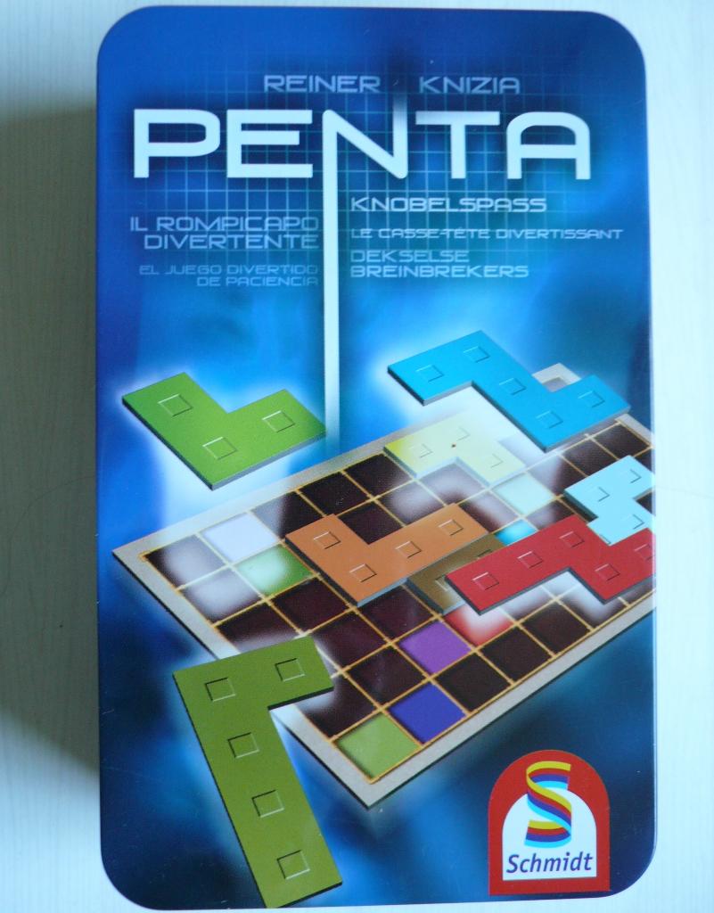 PENTA breinbreker puzzels in mooi blik van Schmidtr xcxc, Hobby en Vrije tijd, Ophalen of Verzenden, Minder dan 500 stukjes, Zo goed als nieuw